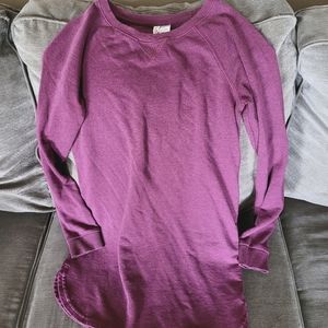 Sweatshirt tunic